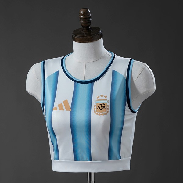 Camiseta Argentina 1ª Mujer Sin Mangas 2026